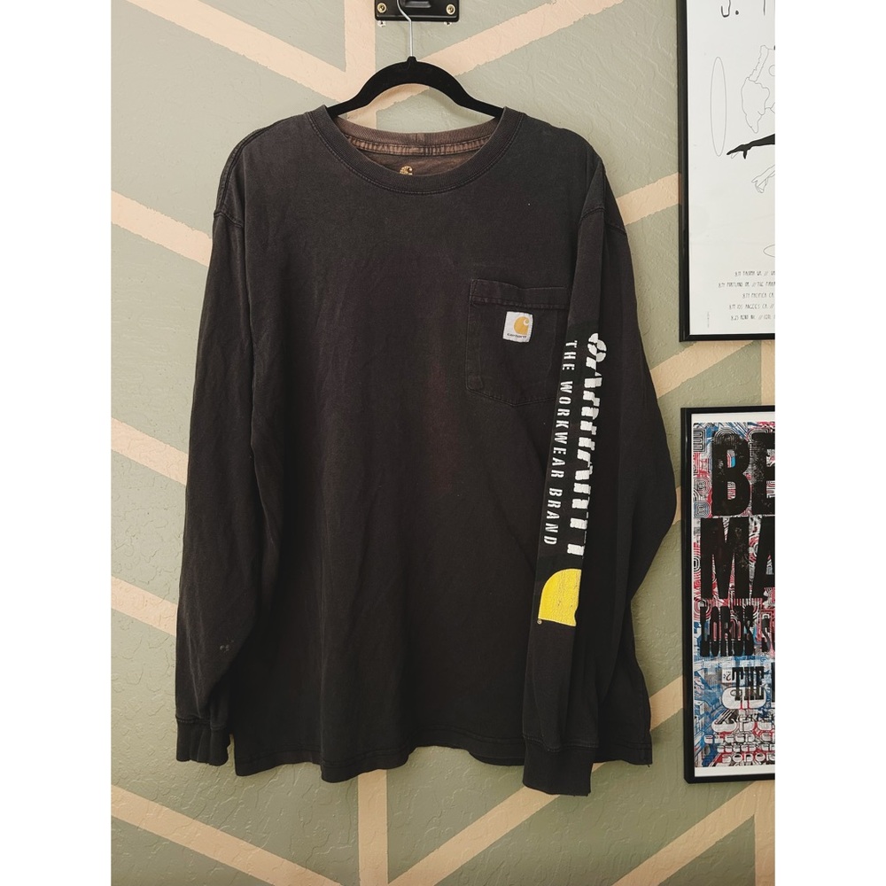 Carhartt long-sleeve shirt size lg circa 2015